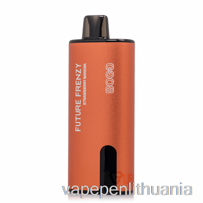Future Frenzy 8000 Vienkartinis Braškių Bananų Vape Skystis